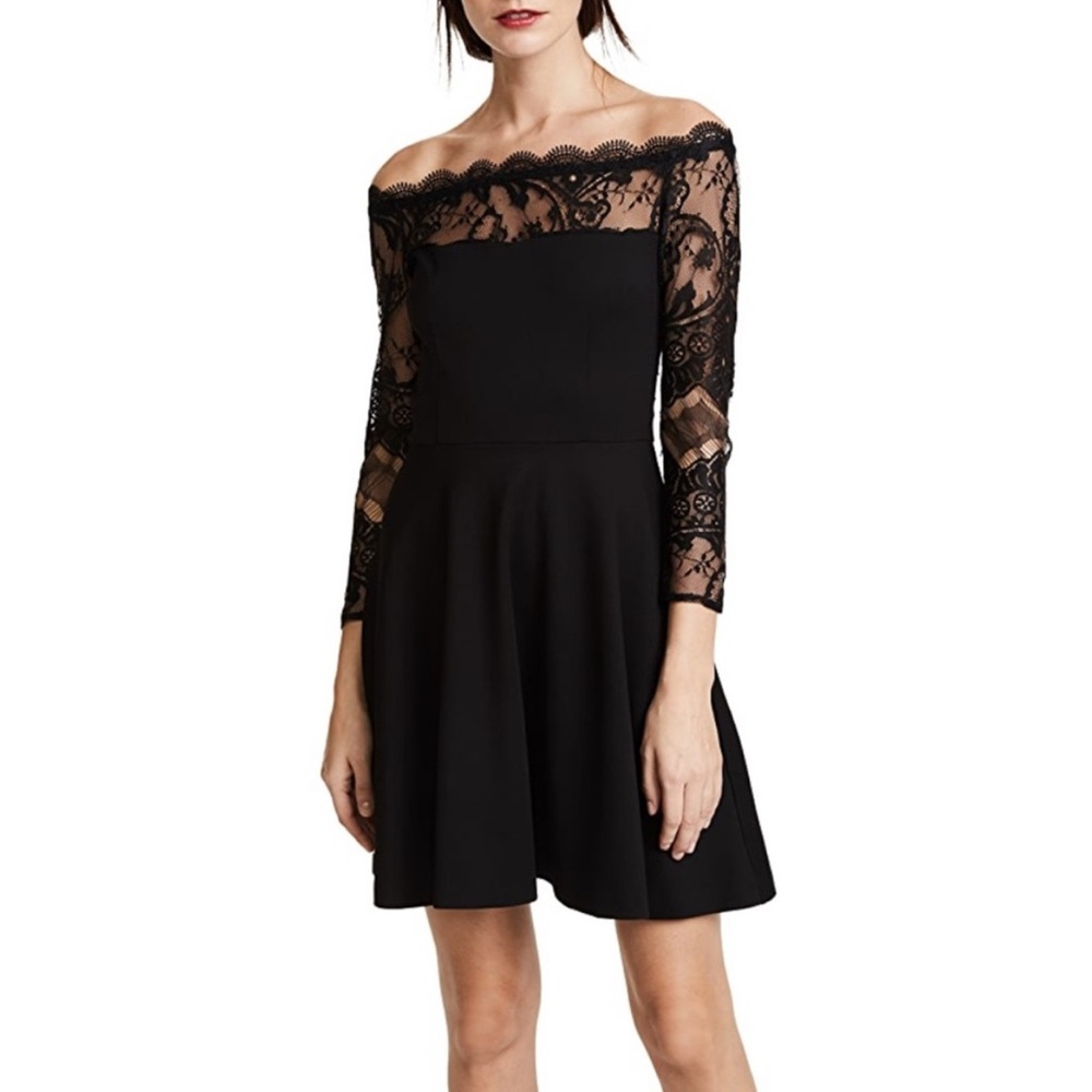 BB Dakota Dennet Lace Off the Shoulder Dress